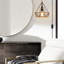 1 - Light Black Single Pendant