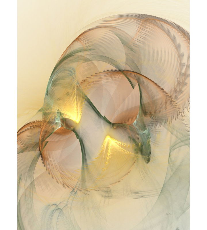 Evolution Print by Rica Belna, Wrapped Canvas, 40" H x 30" W