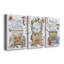 O Sainte Nuit I - Toile tendue avec châssis sur mesure - 3 pièces-414551471