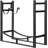 Herwiga 33'' W Wood Log Rack
