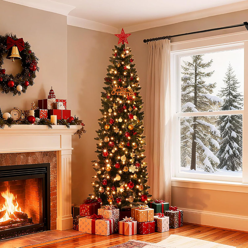 Christmas Tree, 229cm x 78cm
