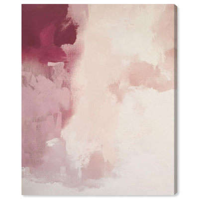 Rose Mist III Canvas Pastel Abstracts by Art Remedy