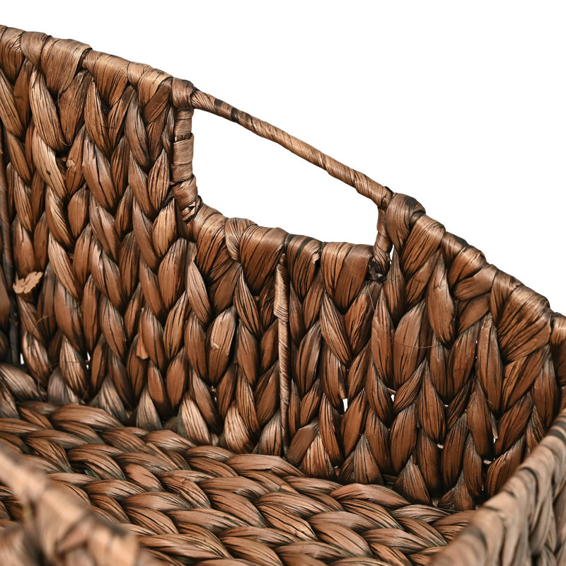 Happimess Wicker Decorative Basket, Brown
