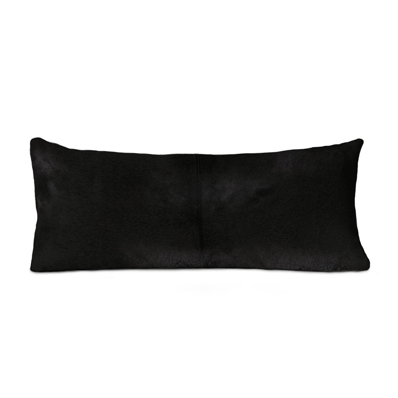Morgan Lumbar Pillow Cover & Insert, Black