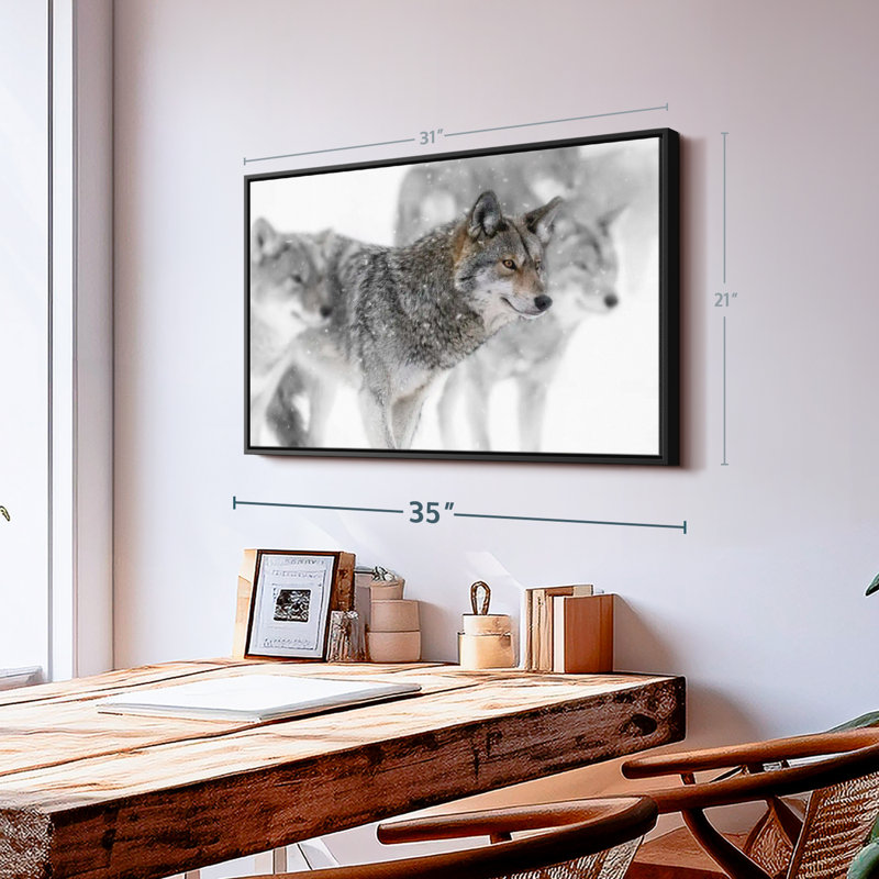 Coyote Band, reproduction sur toile, H 21 po x l 31 po