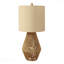 Table Lamp - 22"H, Brown Rope Material