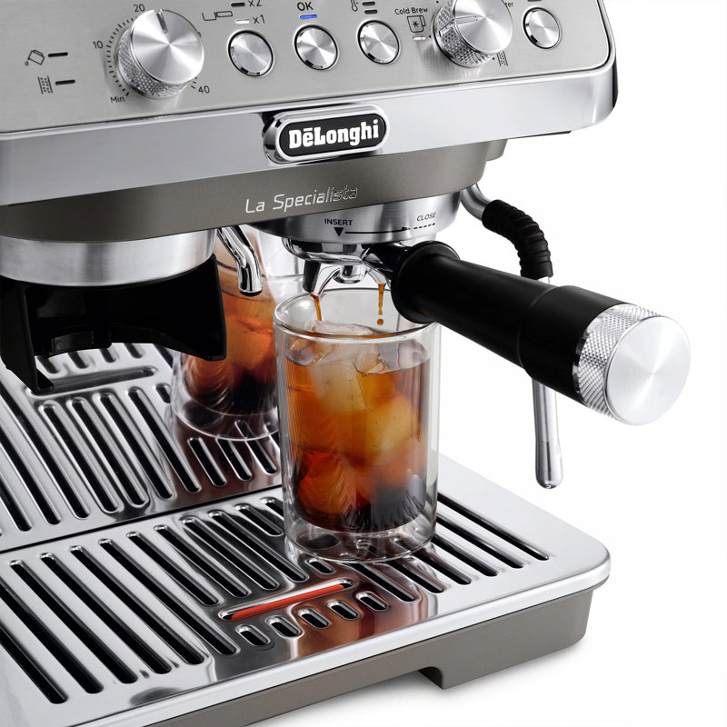 De'Longhi La Specialista Arte Evo 15-Bar Espresso Machine with Cold Brew and Built-In Grinder