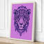 Mandala Leopard Boho - Wrapped Canvas-1433273441-1433273470