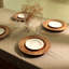 Assiette de service en bois | Plat de service en bois fait à la main 13 "| Napperon en bois | Vaisselle Artisan-26643560-6337730