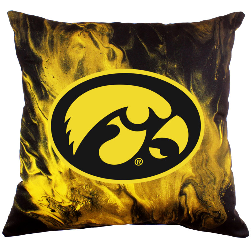 NCAA Throw Pillow, Iowa Hawkeyes