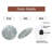 Transparent Ice Cubes Clock Home Decor Unique Design Art - 12'' Modern Glass Wall Clock
