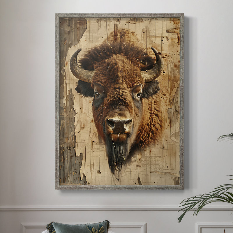 ANIMALS Series CDXC III, reproduction encadrée - bois massif