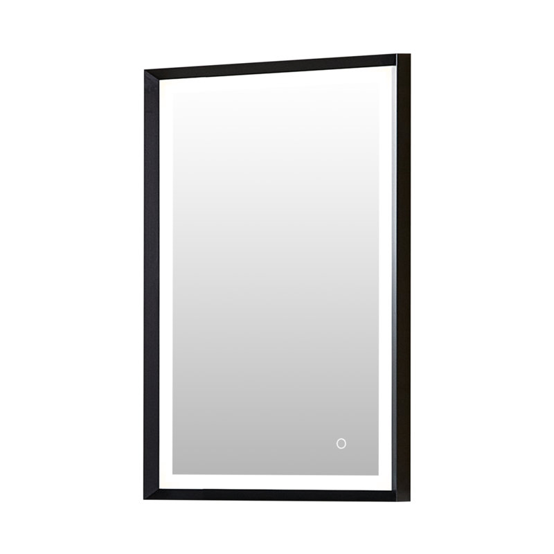 Apollo Gold Rectangular LED Vanity Mirror with Anti-Fog