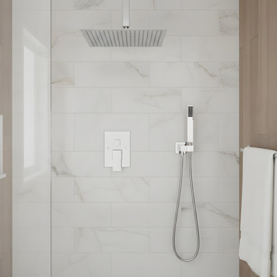 12" Shower Head System Ceiling Mounted Shower