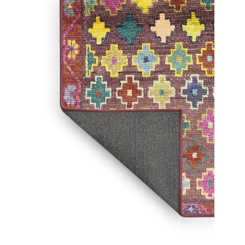 Tapis brun/beige/bleu contemporain, Rectangle 6 pi x 9 pi