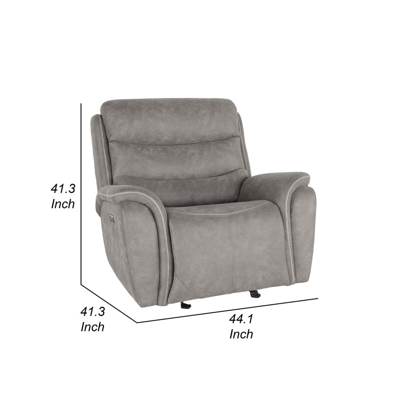 Folu Faux Leather Power Recliner