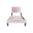 Adjustable Headboard Twin Bed In Luxurious Velvet With A Robust 12 Base-985952637
