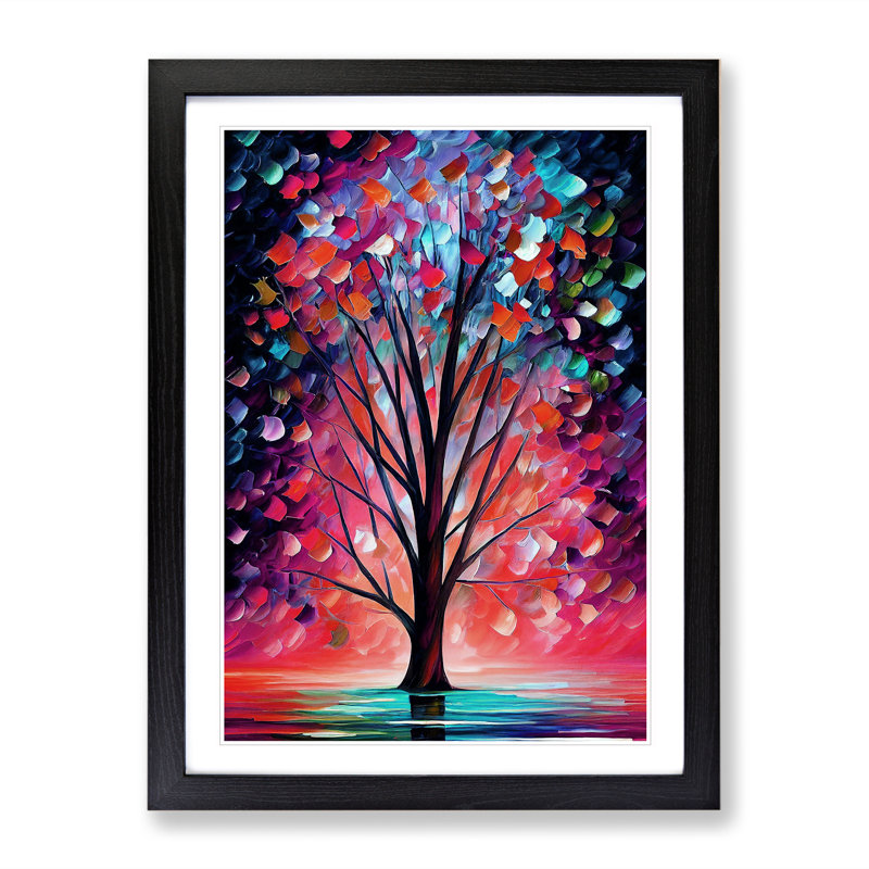 Portrait of a Tree No.2 - Framed Print, Black Framed, 34cm H x 25cm W x 2cm D