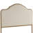 Upholstered Metal Standard Bed-1407305734