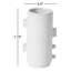 Vase de table blanc en céramique 7,75 po Oren