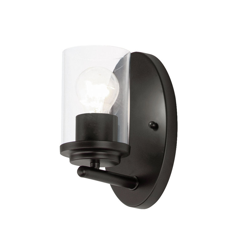 Amonnie Dimmable Bath Sconce, Black