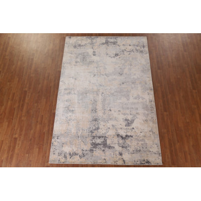 All-Over Abstract Oriental Area Rug 7x10