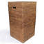Square Laundry Hamper With Cut Out Handles-1982820447