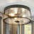 Lucrece Glass Flush Mount