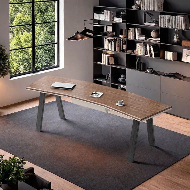 Bureau à forme libre Maksimas, H 29,53 po x l 78,74 po x P 27,56 po