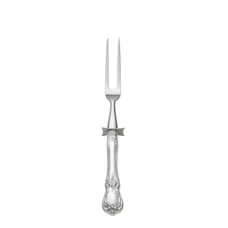 Towle Silversmiths Sterling Silver Old Master Meat Fork