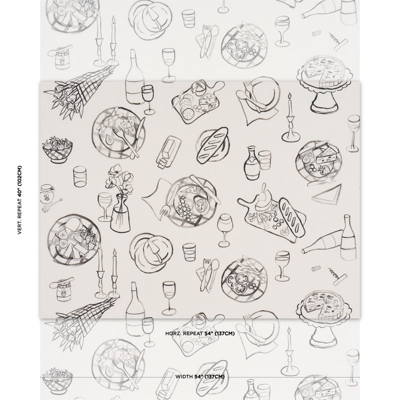 Pique-Nique Linen Fabric