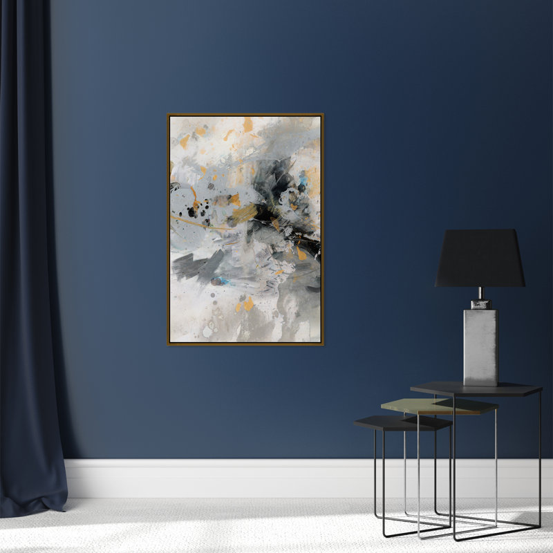 Double Dare I par D'Alessandro Leon - Art mural encadré, Image au gel brossé