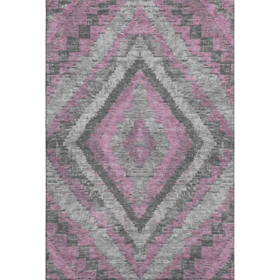 Premium Machine Washable Jakiyra AMF1890 Aztec Rug