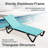 Outdoor Lounge Chair, 2 Pieces Aluminum Plastic Patio Chaise Lounge With 5 Position Adjustable Backrest And Wheels, All Weather Reclining Chair-2030350150