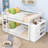 Kialah Space-Saving Bunk Bed With Built-In Storage And Slats-2274424-2274427