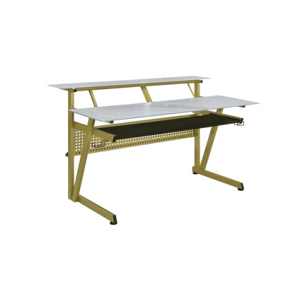Metal Base Executive Desk