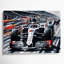 Art sur toile gris, transport, Formule 1 et voiture de course-1547188067
