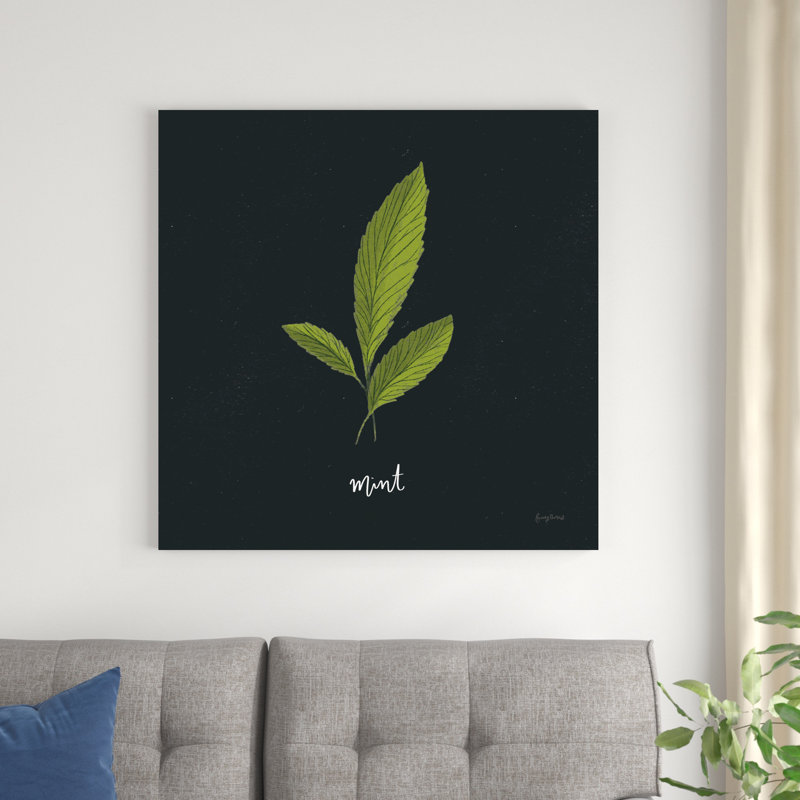 Herbes VII - impression, H 36 po x l 36 po