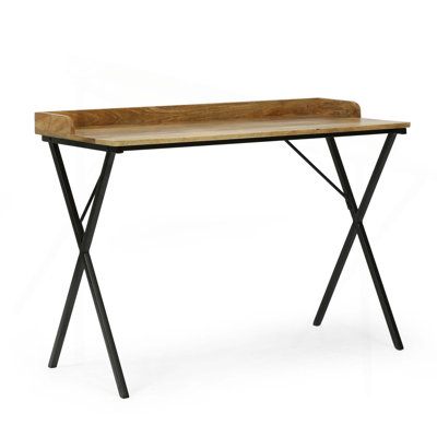 Natural Wood Console Table