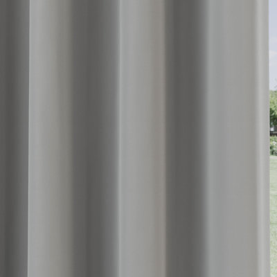 Stefany Blackout Eyelet Door Curtain Panel