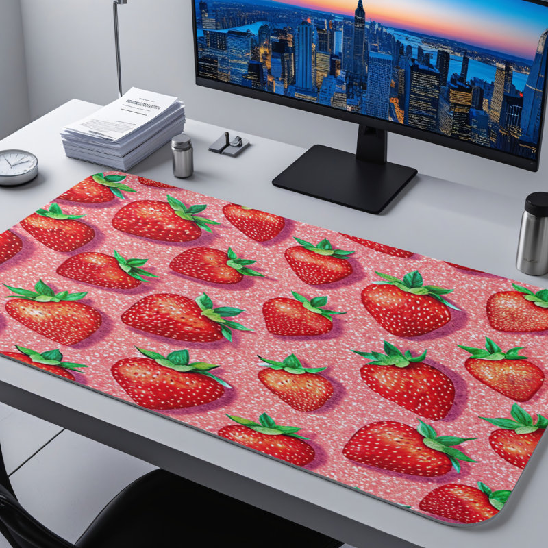Polyester Desk Pad, 14.4x12.1