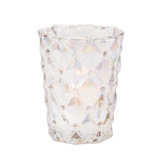 13.6'' H Glass Tabletop Votive Holder