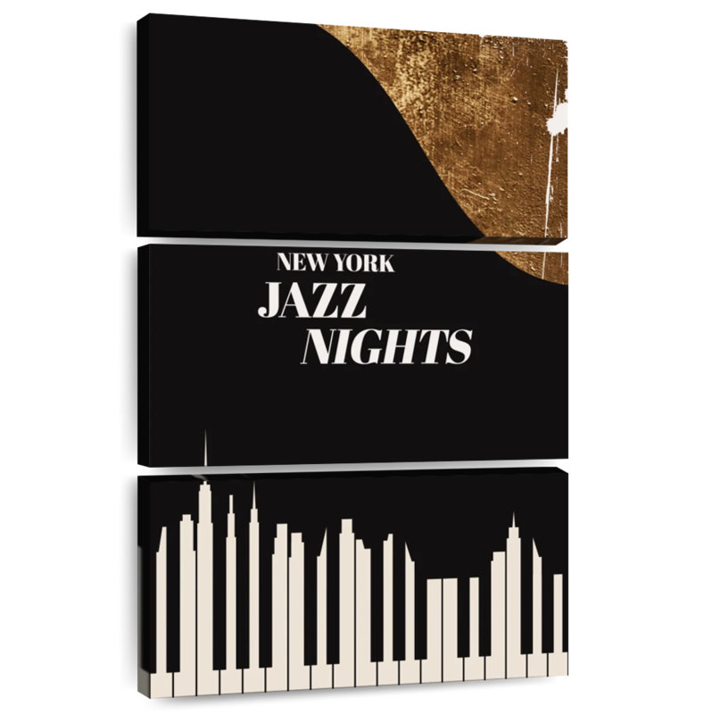Abarca Jazz Nights, 57" H x 36" W