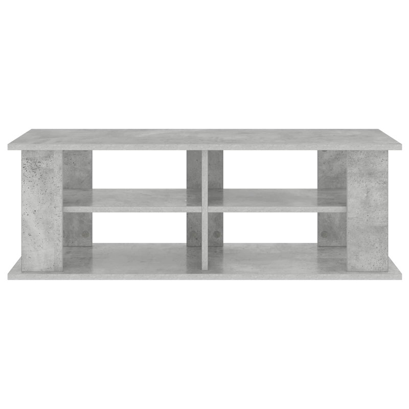 Unfinished TV Stand for TVs up to 77", Concrete Grey