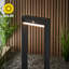 Abdifatah Integrated LED Metal Bollard Light-70210809