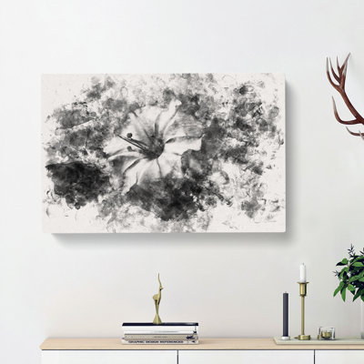 Geranium Flower - Wrapped Canvas