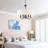 Ciriclio 5 - Light Dimmable Drum Chandelier