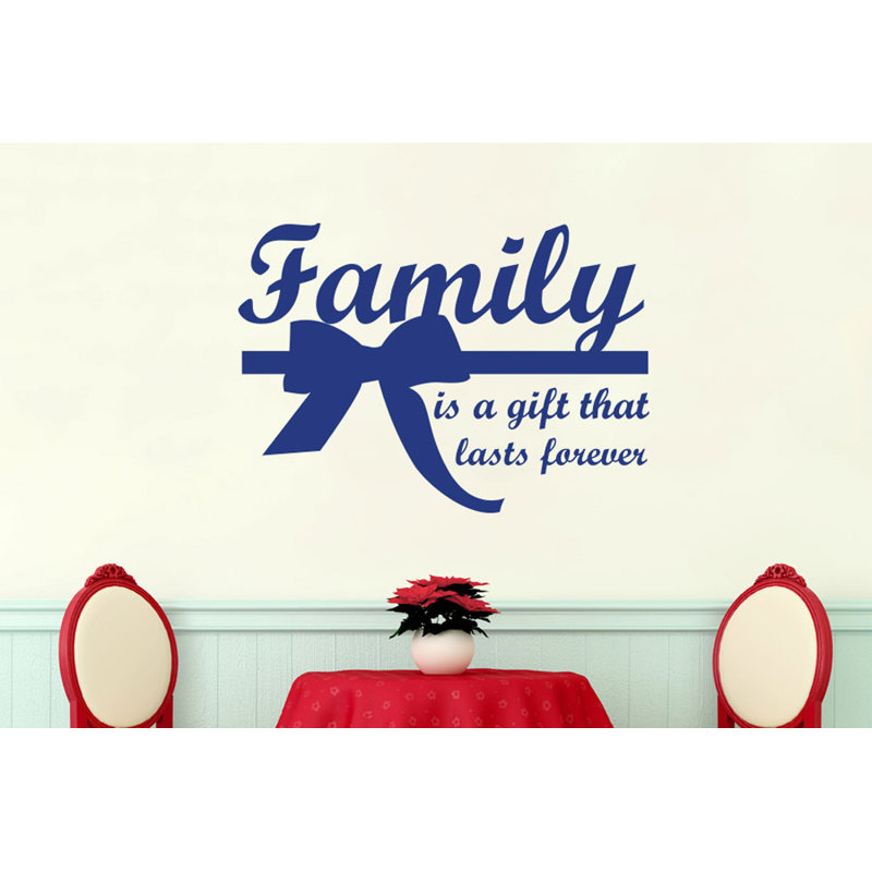 Wall Decal, Dark Blue, Medium