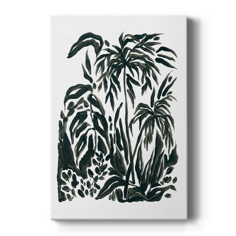 Encre Jungle IV - galerie sur mesure, H 18 po x l 12 po