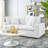 Commix 80" Velvet Square Arm Sofa-121624223